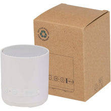 Load image into Gallery viewer, Hunor 3W recycled plastic wireless speaker — White