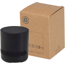 Load image into Gallery viewer, Hunor 3W recycled plastic wireless speaker — Black