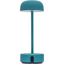 Load image into Gallery viewer, Kooduu Fokus portable lamp — Teal (front)
