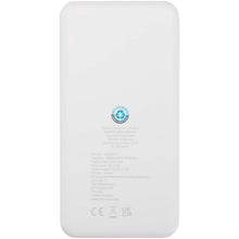 Load image into Gallery viewer, Intan 10.000 mAh 10W recycled plastic power bank — White (back)