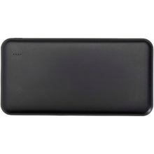 Load image into Gallery viewer, Intan 10.000 mAh 10W recycled plastic power bank — Black (front)
