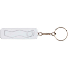 Load image into Gallery viewer, Aggia recycled plastic phone stand with fidget toy — White (front)