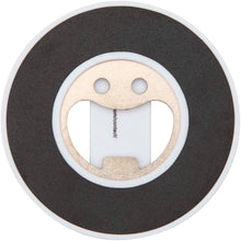 Load image into Gallery viewer, Ain recycled plastic magnetic phone stand with bottle opener  — White (back)