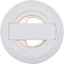 Load image into Gallery viewer, Ain recycled plastic magnetic phone stand with bottle opener  — White (front)