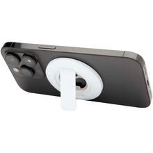 Load image into Gallery viewer, Ain recycled plastic magnetic phone stand with bottle opener  — White