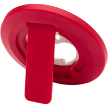 Load image into Gallery viewer, Ain recycled plastic magnetic phone stand with bottle opener  — Red (detail)