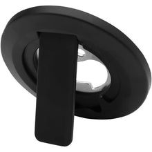 Load image into Gallery viewer, Ain recycled plastic magnetic phone stand with bottle opener  — Black (detail)