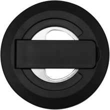 Load image into Gallery viewer, Ain recycled plastic magnetic phone stand with bottle opener  — Black (front)