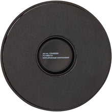 Load image into Gallery viewer, Albali recycled plastic magnetic phone holder with ring stand — Black (back)