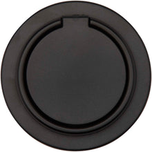 Load image into Gallery viewer, Albali recycled plastic magnetic phone holder with ring stand — Black (front)