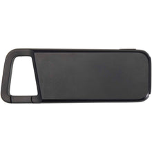 Load image into Gallery viewer, Alkes 5000 mAh 12W recycled plastic water resistant power bank with carabiner — Black (front)