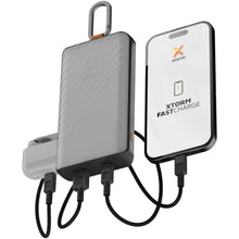 Load image into Gallery viewer, Xtorm XG2S101 Go2 10.000 mAh 15W solar power bank with light  — Charcoal (detail)