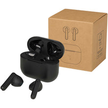 Load image into Gallery viewer, Altais recycled plastic True Wireless Bluetooth earbuds — Black
