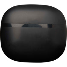 Load image into Gallery viewer, Alterf recycled plastic True Wireless Bluetooth earbuds with silicone eartips — Black (front)
