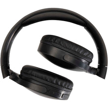 Load image into Gallery viewer, Ancha recycled plastic over-ear wireless Bluetooth headset — Black (detail)