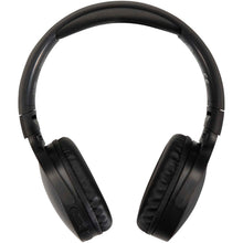 Load image into Gallery viewer, Ancha recycled plastic over-ear wireless Bluetooth headset — Black (front)