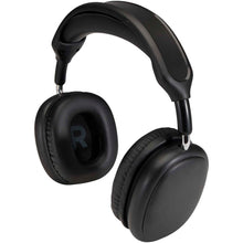 Load image into Gallery viewer, Alzir recycled plastic over-ear wireless Bluetooth headset — Black