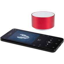 Load image into Gallery viewer, Ankaa 3W recycled aluminium wireless Bluetooth speaker — Red (detail 2)