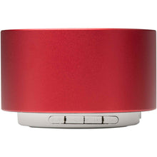 Load image into Gallery viewer, Ankaa 3W recycled aluminium wireless Bluetooth speaker — Red (front)