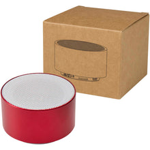 Load image into Gallery viewer, Ankaa 3W recycled aluminium wireless Bluetooth speaker — Red