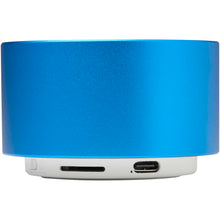 Load image into Gallery viewer, Ankaa 3W recycled aluminium wireless Bluetooth speaker — Royal blue (back)