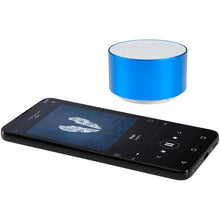 Load image into Gallery viewer, Ankaa 3W recycled aluminium wireless Bluetooth speaker — Royal blue (detail 2)