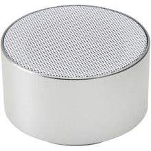 Load image into Gallery viewer, Ankaa 3W recycled aluminium wireless Bluetooth speaker — Silver (detail)