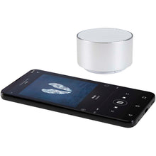 Load image into Gallery viewer, Ankaa 3W recycled aluminium wireless Bluetooth speaker — Silver (detail 2)