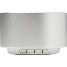 Load image into Gallery viewer, Ankaa 3W recycled aluminium wireless Bluetooth speaker — Silver (front)