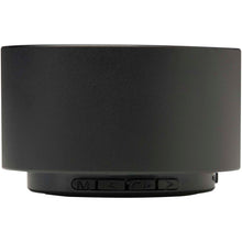 Load image into Gallery viewer, Ankaa 3W recycled aluminium wireless Bluetooth speaker — Black (front)
