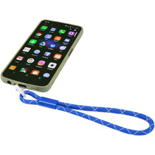 Load image into Gallery viewer, Arich recycled plastic smartphone wristband — Royal blue (detail)