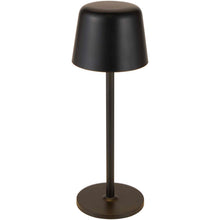 Load image into Gallery viewer, Alya rechargeable dimmable table lamp with 3 light modes — Black