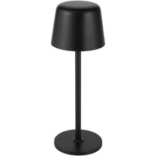 Load image into Gallery viewer, Alya rechargeable dimmable table lamp with 3 light modes — Black (detail)
