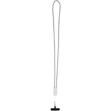 Load image into Gallery viewer, Anser recycled plastic smartphone lanyard with 27W 5-in-1 built-in cable — White