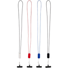Load image into Gallery viewer, Anser recycled plastic smartphone lanyard with 27W 5-in-1 built-in cable — group