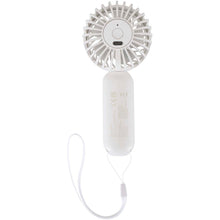 Load image into Gallery viewer, Aervia recycled plastic portable fan — White (back)