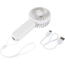 Load image into Gallery viewer, Aervia recycled plastic portable fan — White (detail)