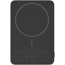 Load image into Gallery viewer, Xtorm Go2 15W 5000 mAh wireless power bank — Black (back)
