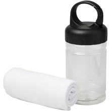 Load image into Gallery viewer, Remy cooling towel in PET container — White
