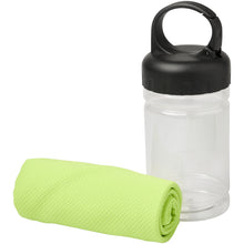 Load image into Gallery viewer, Remy cooling towel in PET container — Lime