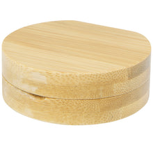 Load image into Gallery viewer, Afrodit bamboo pocket mirror — Natural (detail)