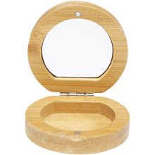 Load image into Gallery viewer, Afrodit bamboo pocket mirror — Natural (detail 2)