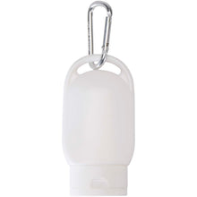 Load image into Gallery viewer, Rosie SPF 30 suncream with carabiner — White (front)