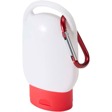 Load image into Gallery viewer, Rosie SPF 30 suncream with carabiner — Red
