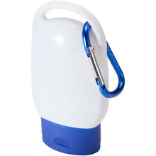 Load image into Gallery viewer, Rosie SPF 30 suncream with carabiner — Blue