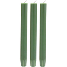 Load image into Gallery viewer, Originalhome dinner candle matcha — Heather green (detail)
