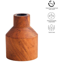 Load image into Gallery viewer, Originalhome dinner candle holder - M — Wood (detail)