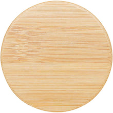 Load image into Gallery viewer, Lustre bamboo mirror — Natural (back)