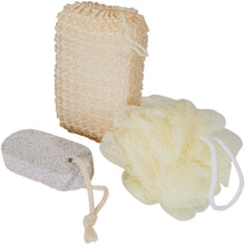 Load image into Gallery viewer, Harmony 3-piece bath accessories set — Natural (detail)