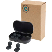 Load image into Gallery viewer, Hush earplugs  — Black (detail)